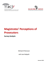 Magistrates’ Perceptions of Prosecutors | Survey Analysis