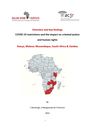 Report - Overview and key findings  COVID-19 restrictions and the impact on criminal justice and human rights (Kenya, Malawi, Mozambique, South Africa & Zambia)