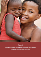 Advert  A consultancy to draft the Concept Note for the Day of the African Child 2015 The ACERWC and the Day of the African Child