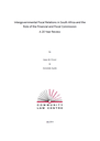 Intergovernmental Fiscal Relations in South Africa and the Role of the Financial and Fiscal Commission A 20 Year Review