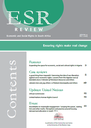 ESR Review, Volume 15 No. 2 2014 now available! ESR Review, Volume 15 No. 2 2014 now available!