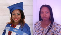 Two DOI members receive postgraduate degrees