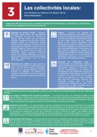 FICHE D'INFORMATION N°3: Les collectivités locales : Facteurs et raisons en faveur de la décentralisation