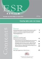 ESR Review, Volume 14 No. 2, 2013