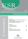 ESR Review, Volume 16 No. 1, 2015