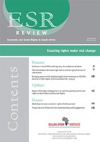 ESR Review, Volume 16 No. 3, 2015