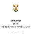 White Paper on the Rights of Persons with Disabilities (Cabinet Approved)