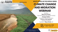 HSF Webinar Climate Change and Migration